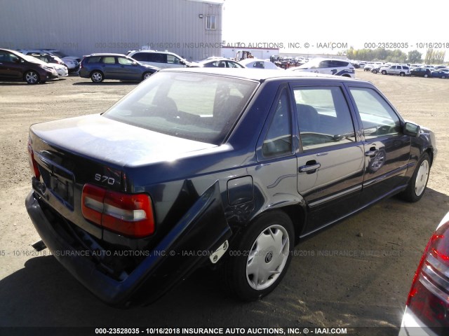 YV1LS5581W3486578 - 1998 VOLVO S70 Dark Blue photo 4