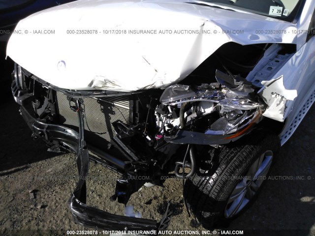 4JGDA5HB4FA614033 - 2015 MERCEDES-BENZ ML 350 4MATIC WHITE photo 6