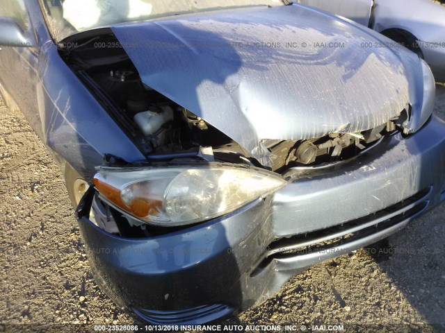 4T1BF30K72U518656 - 2002 TOYOTA CAMRY LE/XLE/SE BLUE photo 6