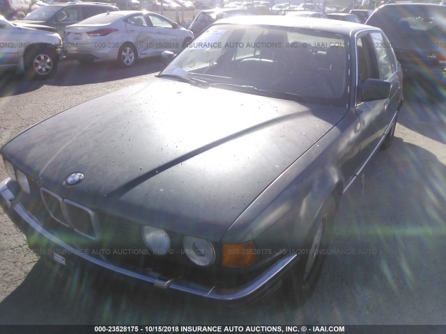 WBAGC4318LDC27046 - 1990 BMW 735 IL GREEN photo 2