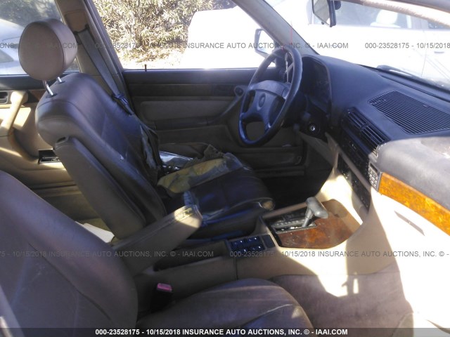 WBAGC4318LDC27046 - 1990 BMW 735 IL GREEN photo 5