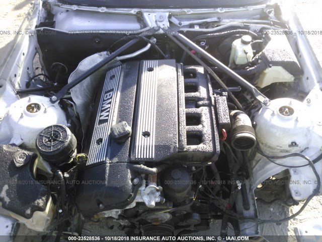 4USBT334X3LS40699 - 2003 BMW Z4 2.5 SILVER photo 10