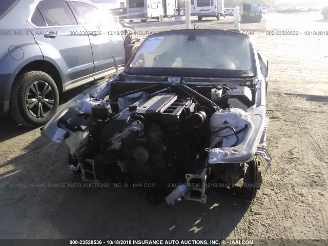 4USBT334X3LS40699 - 2003 BMW Z4 2.5 SILVER photo 6