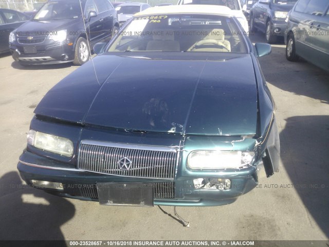 1C3EU4537RF280292 - 1994 CHRYSLER LEBARON GTC/LX GREEN photo 6