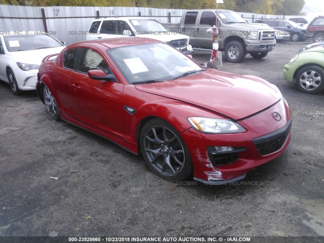 JM1FE174290402559 - 2009 MAZDA RX8 RED photo 1