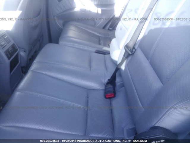 4JGAB57E15A544873 - 2005 MERCEDES-BENZ ML 350 ვერცხლისფერი ფოტო 8