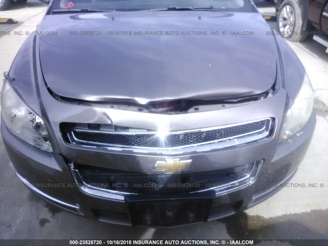 1G1ZC5EB8AF171334 - 2010 CHEVROLET MALIBU 1LT TAN photo 6