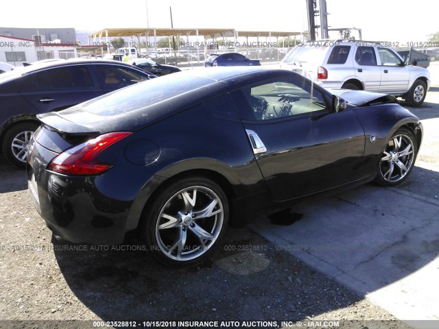 JN1AZ4EH8AM506401 - 2010 NISSAN 370Z BLACK photo 4