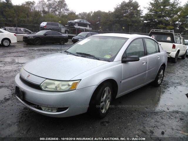 1G8AL54F54Z117849 - 2004 SATURN ION LEVEL 3 SILVER photo 2