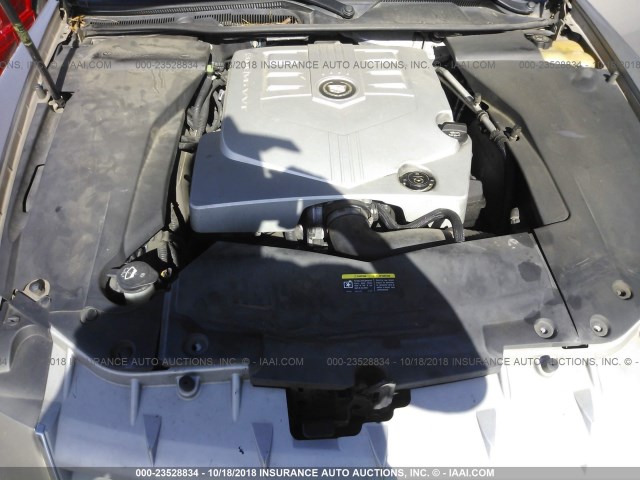 1G6DW677160115272 - 2006 CADILLAC STS GOLD photo 10