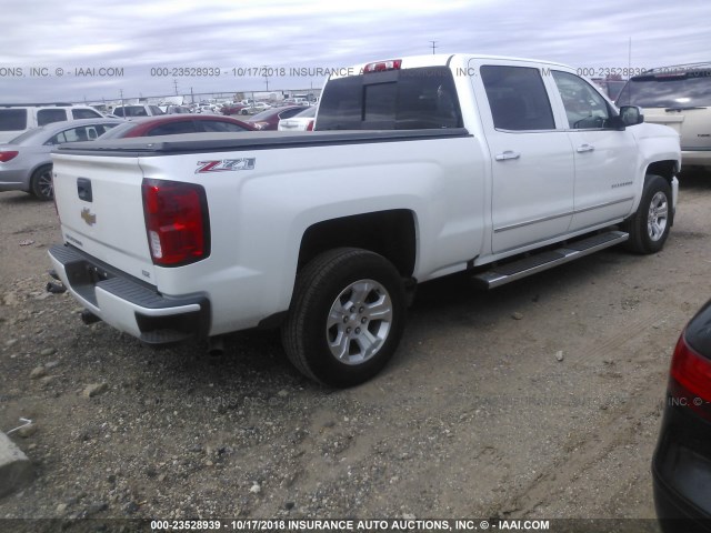 3GCUKSEC7HG454148 - 2017 CHEVROLET SILVERADO K1500 LTZ WHITE photo 4