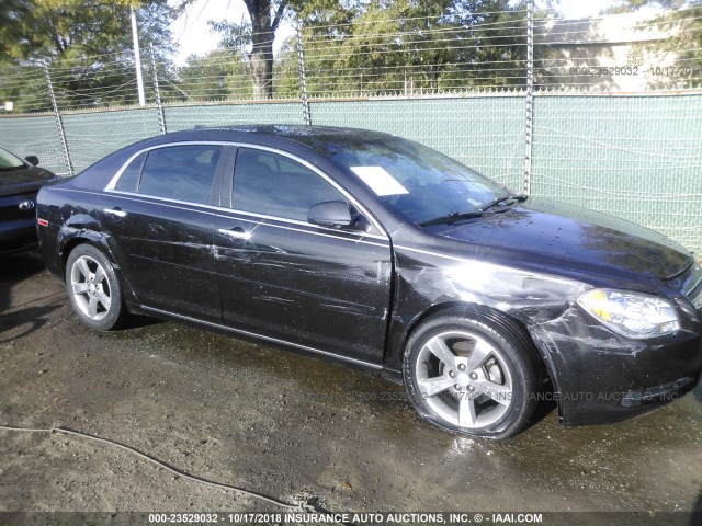 1G1ZC5E02CF167510 - 2012 CHEVROLET MALIBU 1LT BLACK photo 6