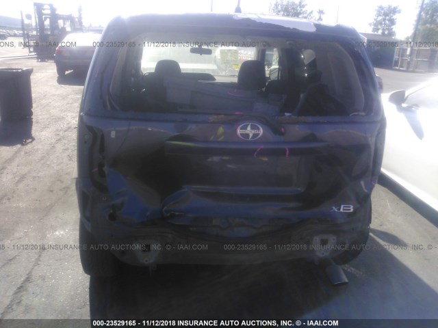 JTLZE4FE1CJ025348 - 2012 TOYOTA SCION XB Tünd mavi foto 6