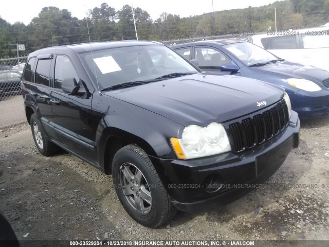 1J8GR48K87C582416 - 2007 JEEP GRAND CHEROKEE LAREDO/COLUMBIA/FREEDOM 黑色 照片 1