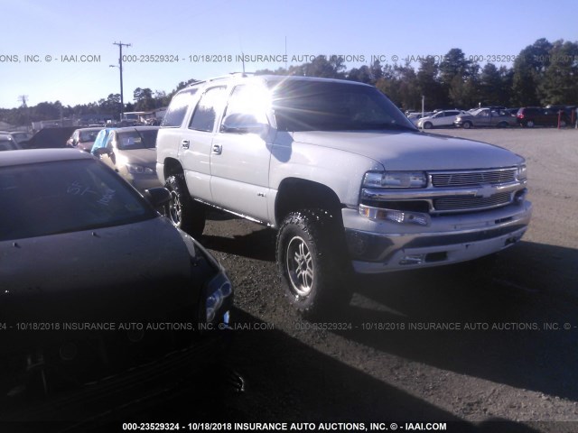 1GNEK13Z03J127871 - 2003 CHEVROLET TAHOE K1500 WHITE photo 1