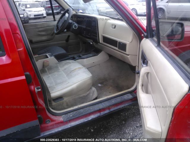 1J4FT68S3TL199309 - 1996 JEEP CHEROKEE SPORT/CLASSIC წითელი ფოტო 5