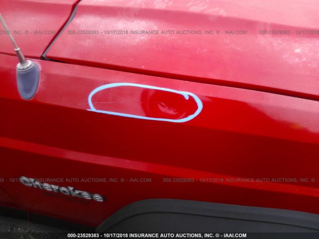 1J4FT68S3TL199309 - 1996 JEEP CHEROKEE SPORT/CLASSIC წითელი ფოტო 6