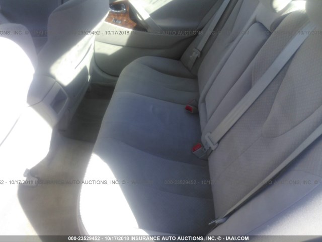 4T1BK46K57U030306 - 2007 TOYOTA CAMRY NEW GENERAT LE/XLE/SE RED photo 8