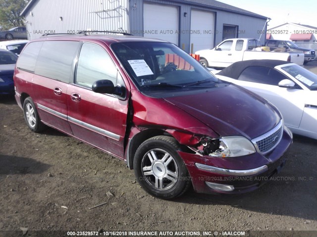 2FMZA52443BB93513 - 2003 FORD WINDSTAR SE MAROON photo 1