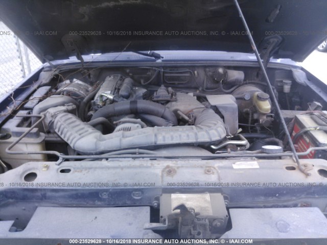 1FTCR14U2RTA84498 - 1994 FORD RANGER SUPER CAB Mavi foto 10