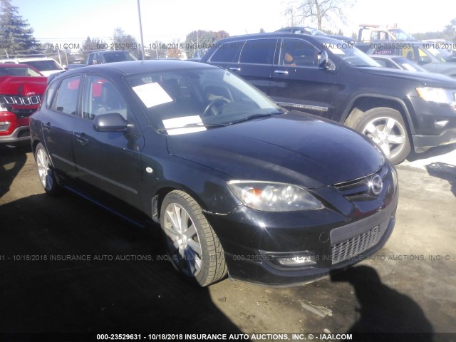 JM1BK34L071663095 - 2007 MAZDA SPEED 3 BLACK photo 1