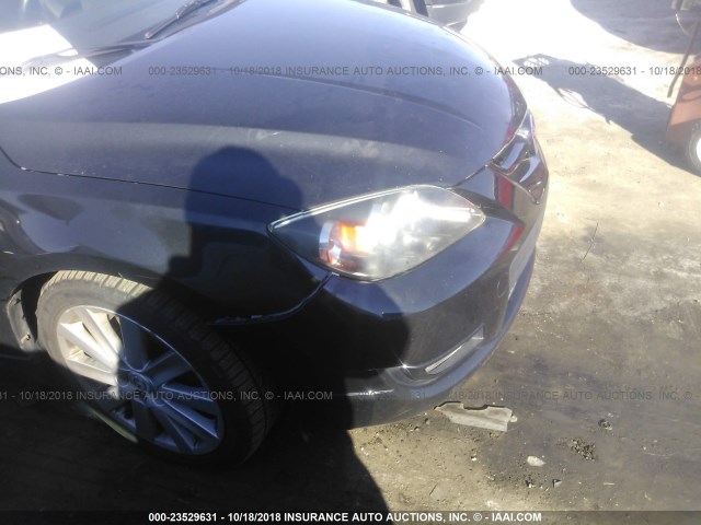 JM1BK34L071663095 - 2007 MAZDA SPEED 3 BLACK photo 6