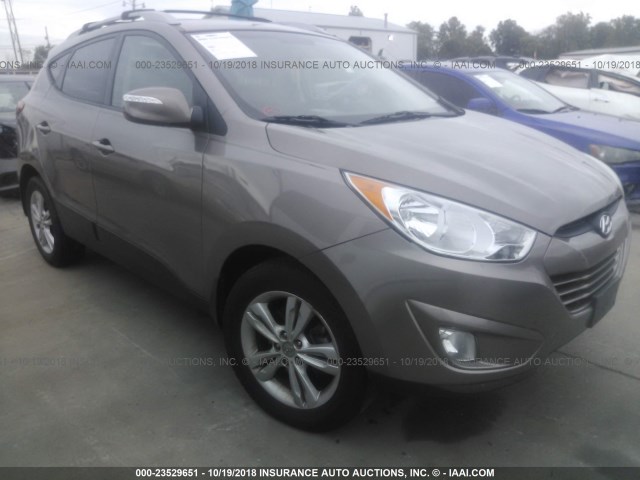 KM8JUCAC7DU643197 - 2013 HYUNDAI TUCSON GLS/LIMITED 香槟色 照片 1