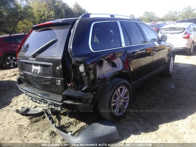 YV4CZ852781481525 - 2008 VOLVO XC90 V8 BLACK photo 4