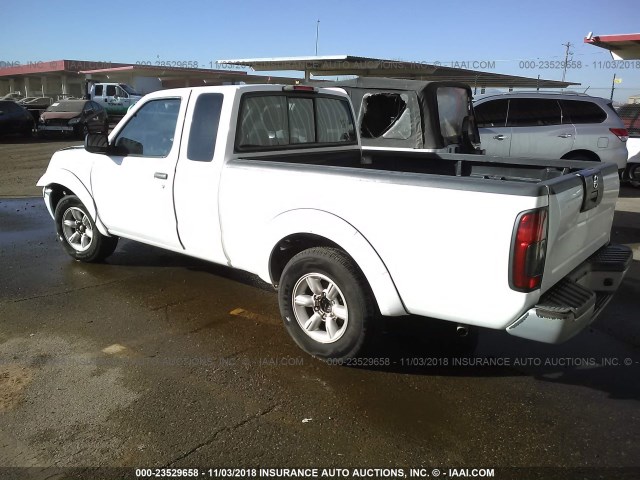 1N6DD26T14C422749 - 2004 NISSAN FRONTIER KING CAB XE WHITE photo 3