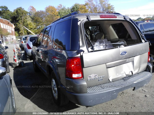 1FMZU73K93UC52579 - 2003 FORD EXPLORER XLT/XLT SPORT/NBX BROWN photo 3