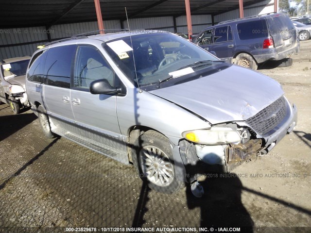 1C4GP44G7YB569565 - 2000 CHRYSLER TOWN & COUNTRY LX SILVER photo 1