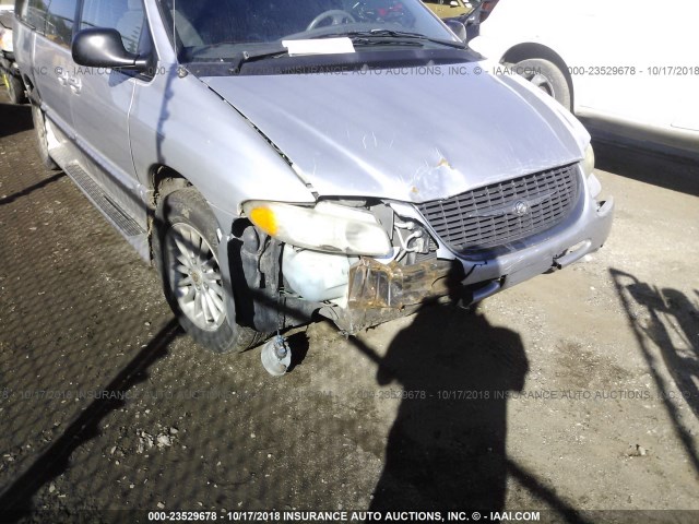 1C4GP44G7YB569565 - 2000 CHRYSLER TOWN & COUNTRY LX SILVER photo 6