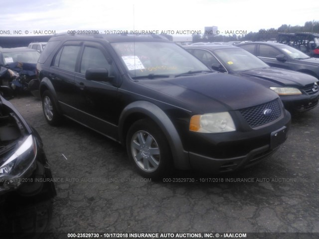 1FMZK04196GA41159 - 2006 FORD FREESTYLE SE BLACK photo 1