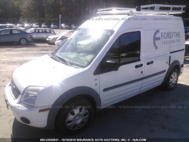 NM0LS7DN0CT082365 - 2012 FORD TRANSIT CONNECT XLT WHITE photo 2