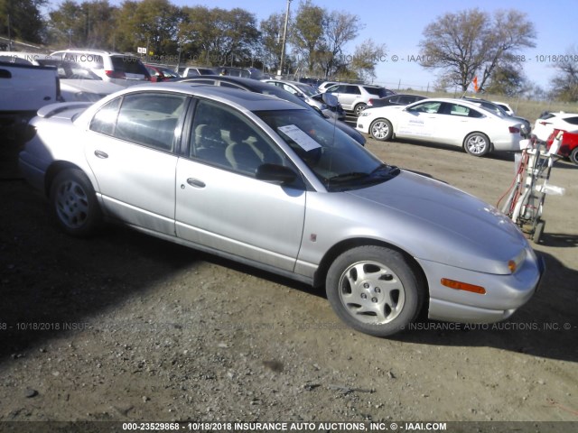 1G8ZF54822Z263070 - 2002 SATURN SL SILVER photo 1