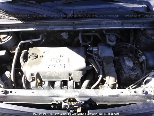 JTLKT334950200340 - 2005 TOYOTA SCION XB Қара фото 10