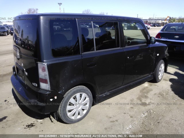 JTLKT334950200340 - 2005 TOYOTA SCION XB Қара фото 4