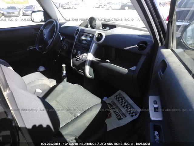 JTLKT334950200340 - 2005 TOYOTA SCION XB Қара фото 5