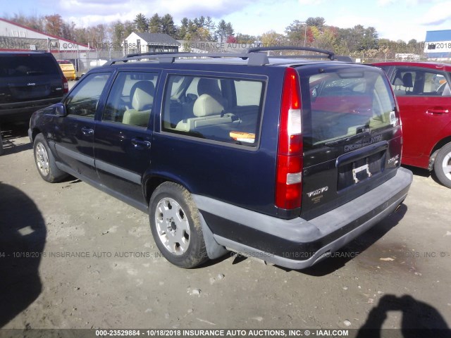 YV1LZ56D3Y2634388 - 2000 VOLVO V70 XC/SE BLUE photo 3