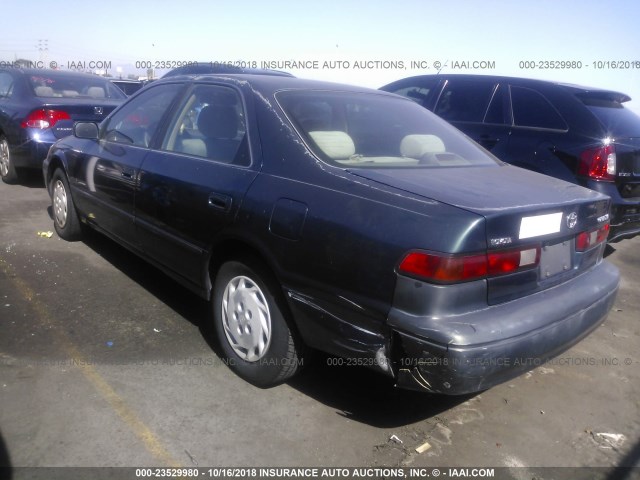 JT2BG22K7W0206304 - 1998 TOYOTA CAMRY CE/LE/XLE 绿色 照片 3