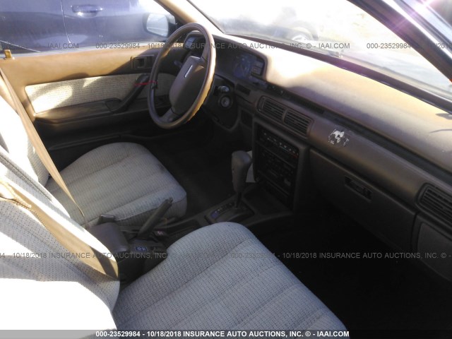 JT2SV21E2K0264073 - 1989 TOYOTA CAMRY DLX BLACK photo 5