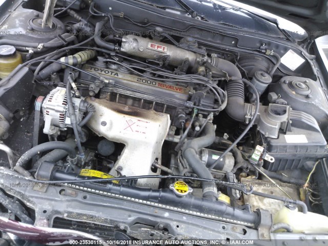 4T1SV21E7KU013836 - 1989 TOYOTA CAMRY DLX GRAY photo 10