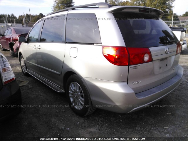 5TDZK22C27S026434 - 2007 TOYOTA SIENNA XLE/XLE LIMITED SILVER photo 3