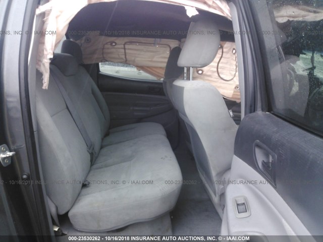 3TMLU4EN5AM052526 - 2010 TOYOTA TACOMA DOUBLE CAB 灰色 照片 8