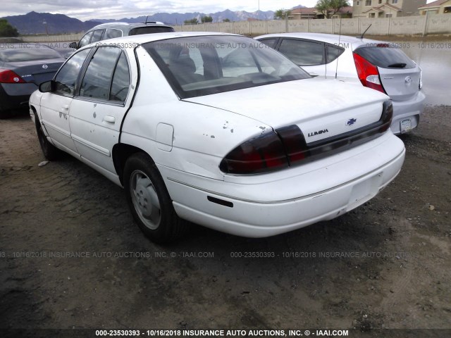 2G1WL52M8X9103254 - 1999 CHEVROLET LUMINA LS WHITE photo 3