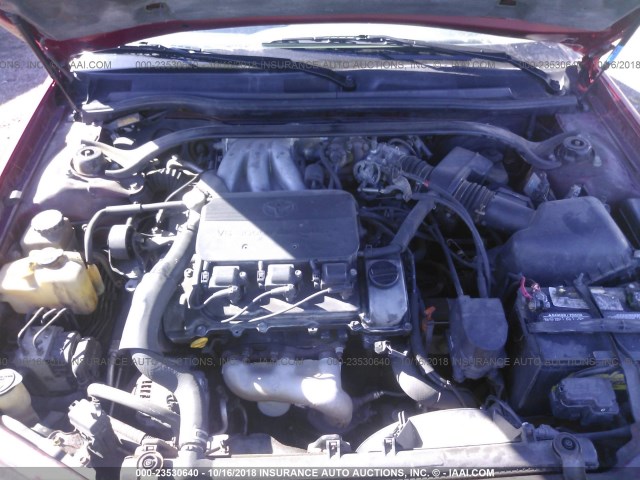 2T1CF22P0YC296141 - 2000 TOYOTA CAMRY SOLARA SE/SLE Qırmızı foto 10