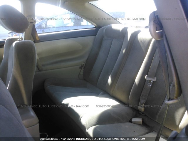 2T1CF22P0YC296141 - 2000 TOYOTA CAMRY SOLARA SE/SLE Qırmızı foto 8