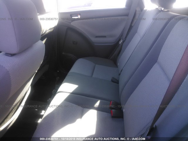 2T1LR32E05C404149 - 2005 TOYOTA COROLLA MATRIX XR GRAY photo 8