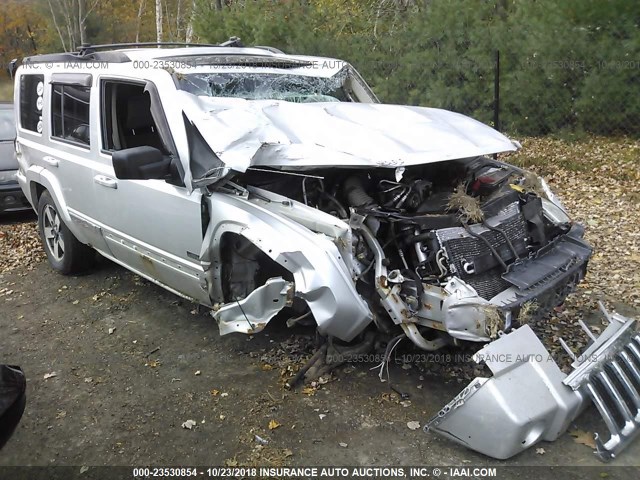1J8HG48K88C154910 - 2008 JEEP COMMANDER SPORT Արծաթագույն լուսանկար 1