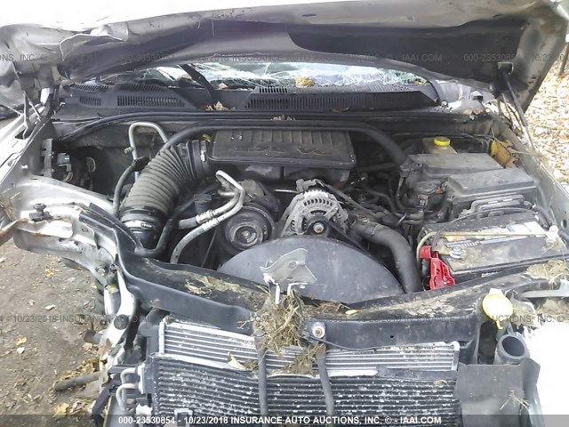 1J8HG48K88C154910 - 2008 JEEP COMMANDER SPORT Արծաթագույն լուսանկար 10